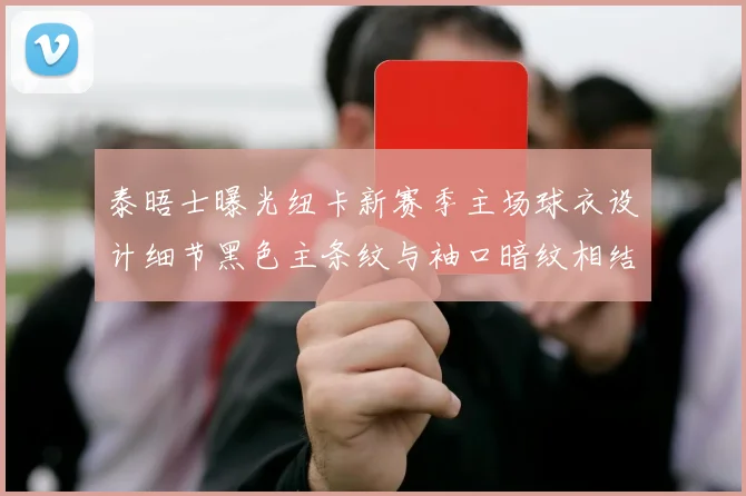 泰晤士曝光纽卡新赛季主场球衣设计细节黑色主条纹与袖口暗纹相结合